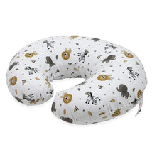 Nuby - Dr. Talbot's Support Pod Infant and Breastfeeding Nursing Pillow | Zoo Animals Image 1