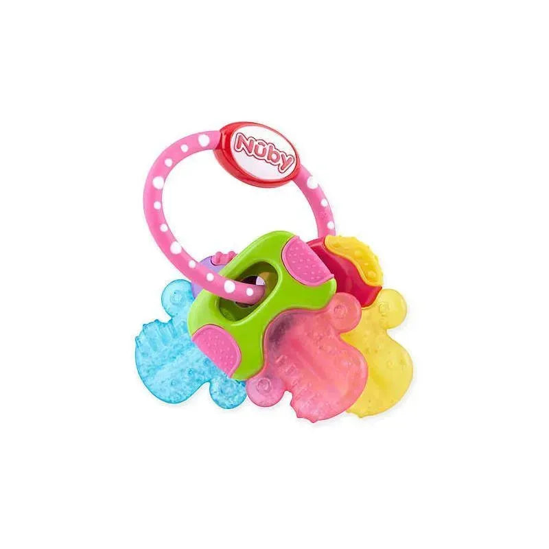 Nuby Ice Gel Teether Keys Pink