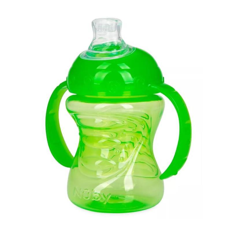 Nuby - No Spill Super Spout Trainer Cup 8Oz, Bright Green Image 5