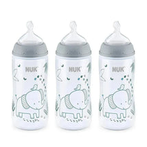 Nuk - 10Oz 3Pk Boy Smooth Flow Bottle Woodland Image 1