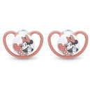 Nuk - Space Orthodontic Pacifiers (0-6 Months)  Image 1