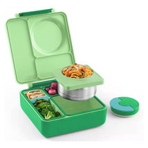OMIEBox - Insulated Bento Lunch Box with Leakproof, Green Apple Image 1