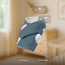 Owlet Dream Sock, Bedtime Blue Image 1