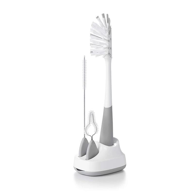 OXO Tot Bottle Brush with Stand  Parents in the know say this