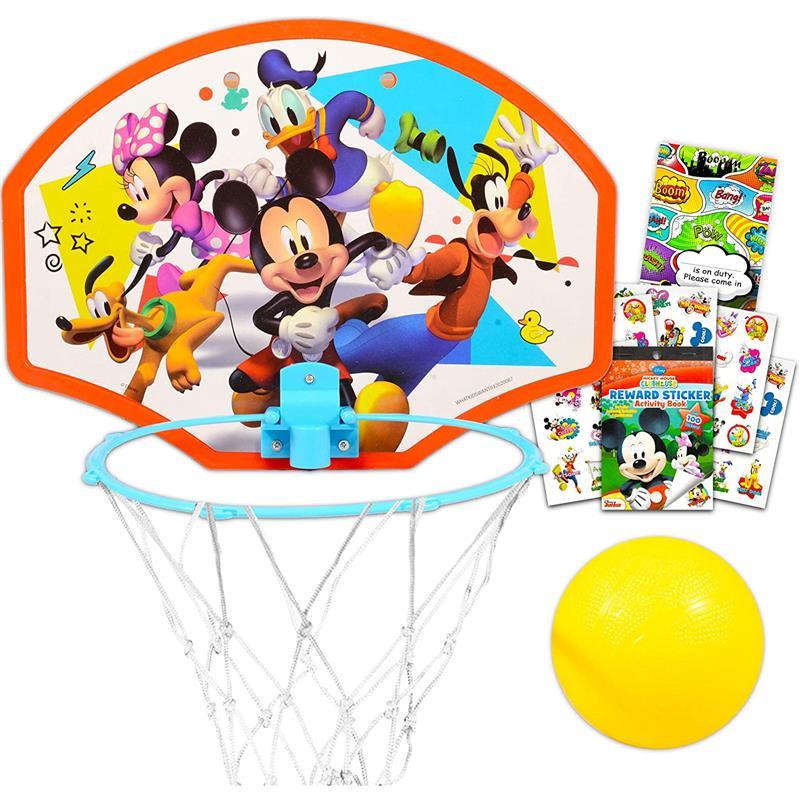 Hedstrom Mickey and The Roadsters Kids Basketball Hoop