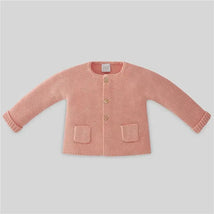 Paz Rodriguez - Baby Knit Cardigan Frutas, Tangerine Image 1