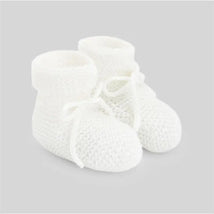 Paz Rodriguez - Baby Knit Newborn Booties Esencial, Deep Blue Image 1