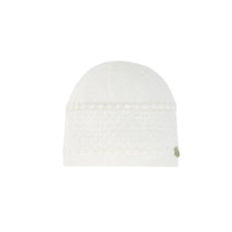 Paz Rodriguez - Baby Knit Newborn Hat Paz Oi, Cream
