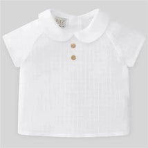 Paz Rodriguez - Baby Unisex Woven Shirt Merlo, White Image 1