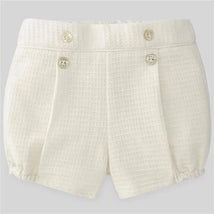 Paz Rodriguez - Baby Unisex Woven Short Neboa, Cream Image 1