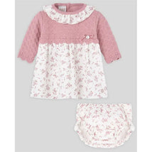 Paz Rodriguez - Girl Dress & Bloomer Set Dama, Makeup Pink Image 1