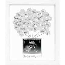 Pearhead Baby Shower Guest Sonogram Frame Image 1