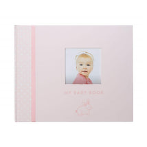 Pearhead - Bunny Baby Memory Book With Clean-Touch Ink Pad, Pink Image 1