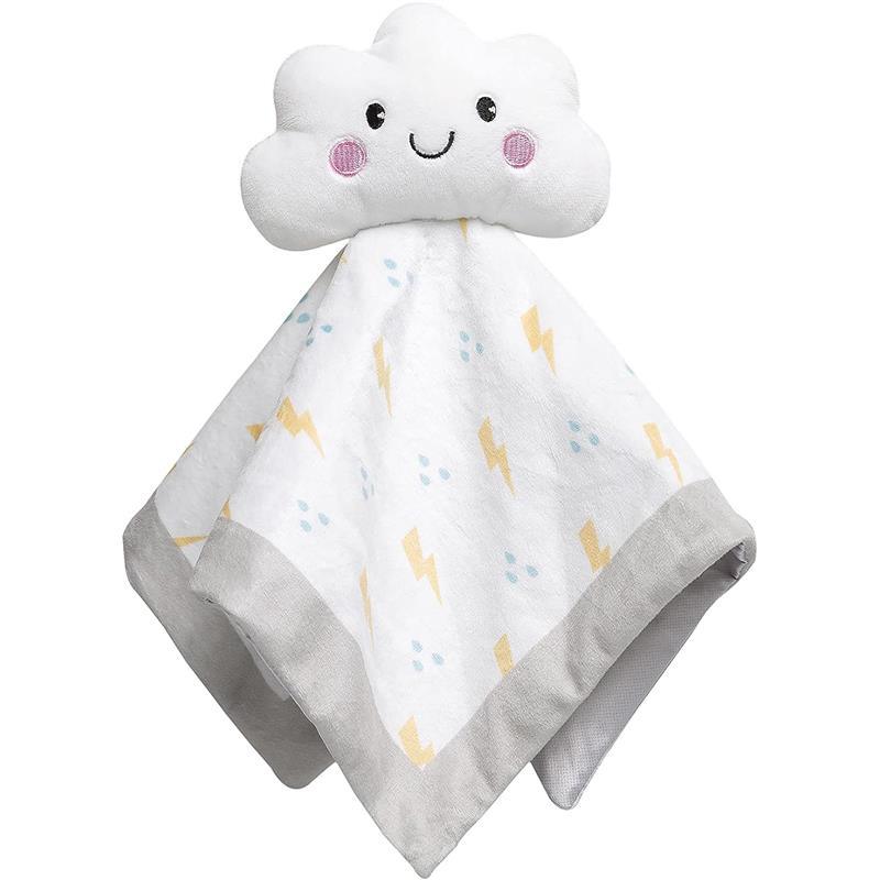 Pearhead - Cloud Security Blanket, Soft Baby Lovey for Babies, White Cloud Lovey  Image 1