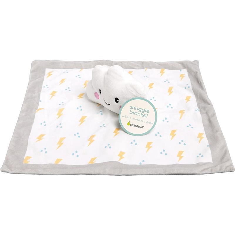 Pearhead - Cloud Security Blanket, Soft Baby Lovey for Babies, White Cloud Lovey  Image 3