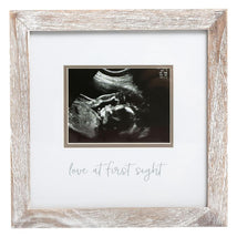 Pearhead - Love at First Sight Sonogram Picture Frame, Gender Neutral Image 1