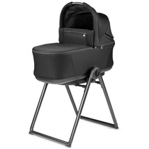 Pop Up Bassinet with Stand by Me for City Loop in True Black, featuring a sleek design and sturdy frame.