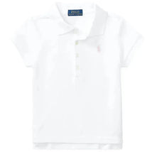 Polo Ralph Lauren Baby - Short-Sleeve Stretch Mesh Polo, White Image 1