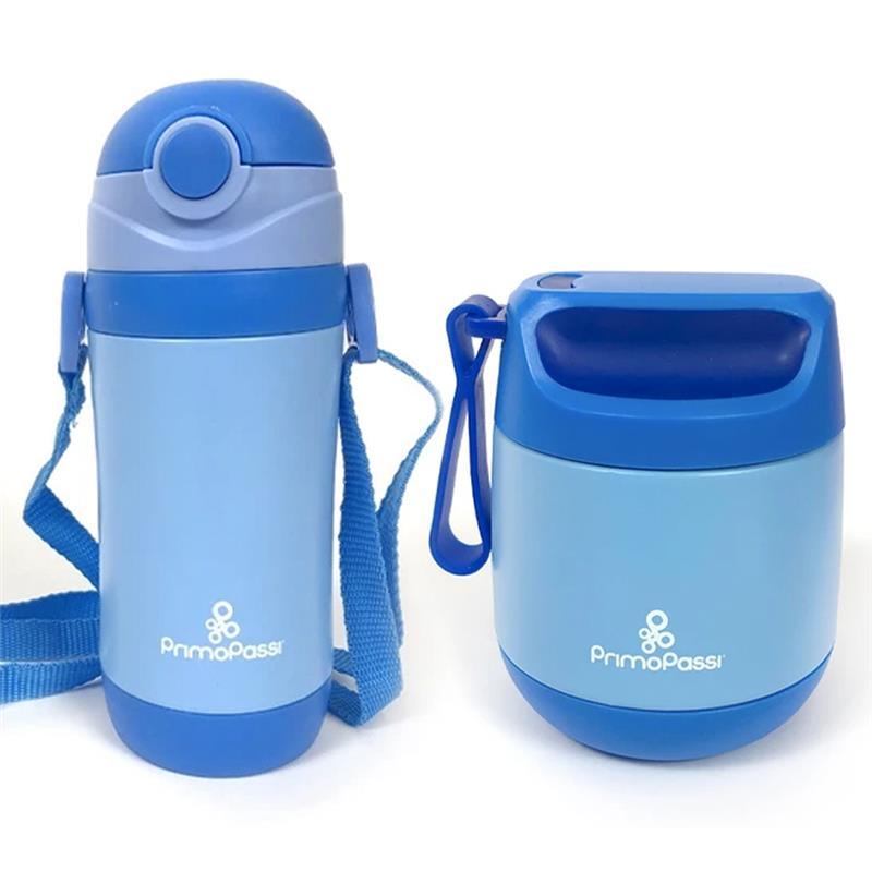 Primo Passi  Kids Insulated Food Jar & Insulated Straw Bottle For Kid