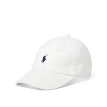 Ralph Lauren Classic White Polo Baby Hat Image 1