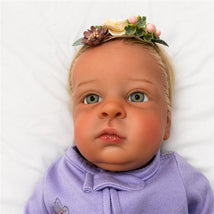 Reborn Baby Doll - White Vinyl, Ana Laura Image 1