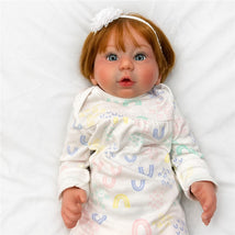 Reborn Baby Doll - White Vinyl, Kylin Image 1