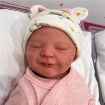 Reborn Baby Doll - White Vinyl, Kyrie Smile Image 1