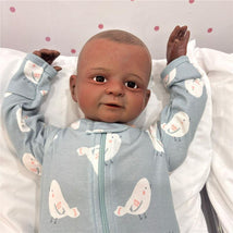 Reborn Baby Doll - White Vinyl, Marc Image 1
