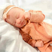 Reborn Baby Dolls - White Vinyl, Marnie Asleep Image 1