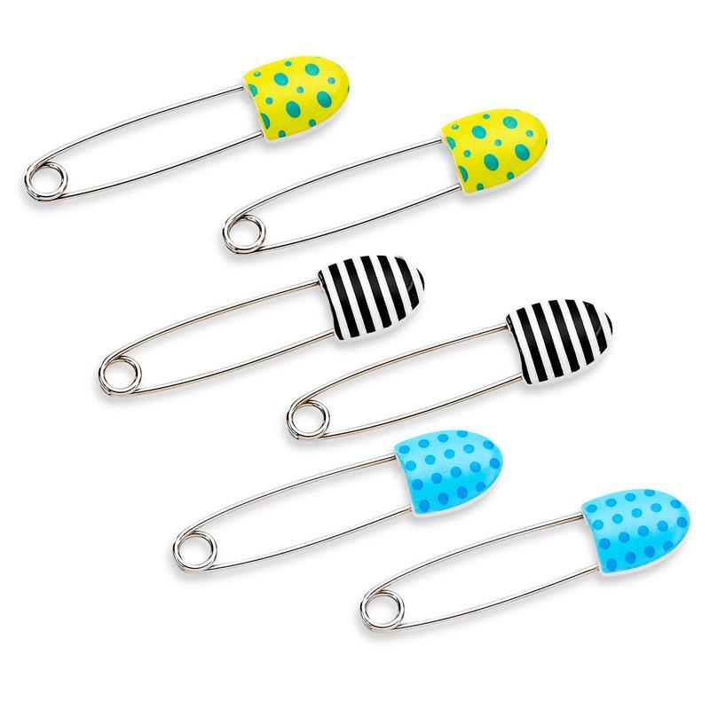 Sassy - 6Pk Decorative Diaper Pins