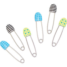 Sassy - 6Pk Decorative Diaper Pins Image 1