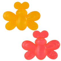 Sassy Water Filled Butterflies Teether 2-Pack - Assorted Colors Image 1