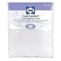 Sealy Cool Comfort Fitted Crib Mattress Pad/Protector Waterproof Image 1