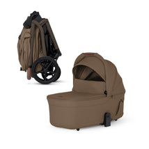 Silver Cross - Breez Overnight Approved Folding Bassinet, Maple Image 1