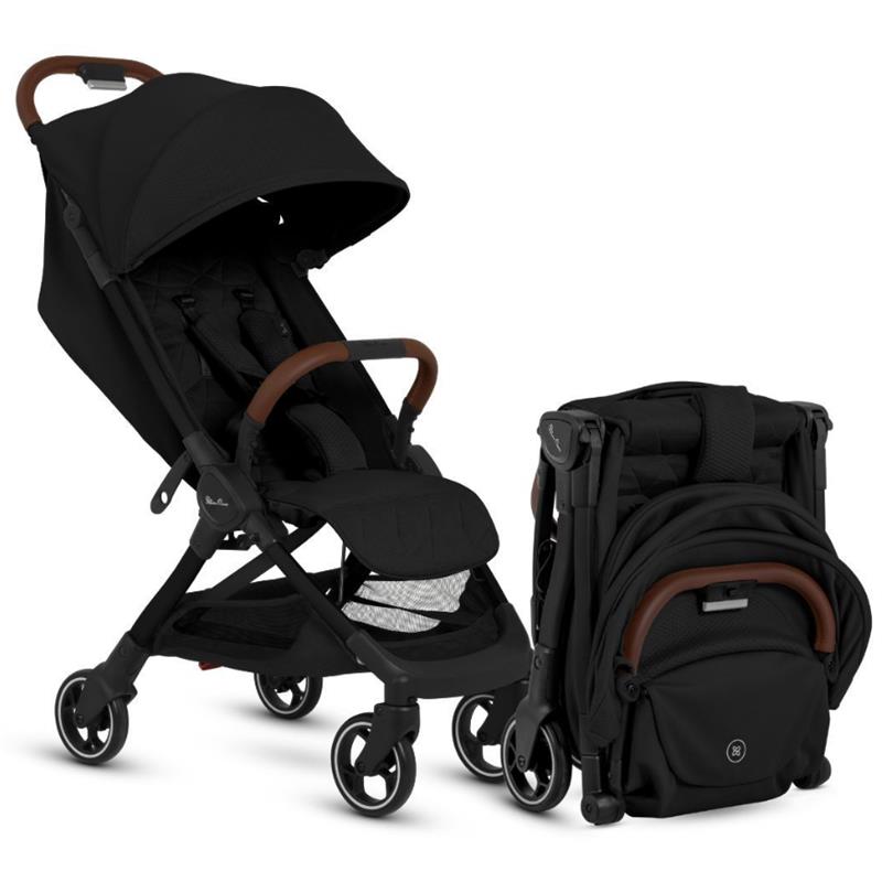 umbrella stroller folds into backpack Silver Cross Clic Compact Stroller
