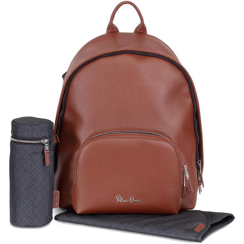 Dune Red Leather Backpack, Made in Italy