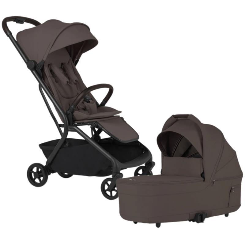 cybex cocoon s manhattan grey Silver Cross Nia Compact Travel Stroller & Bassinet Bundle, Chocolate