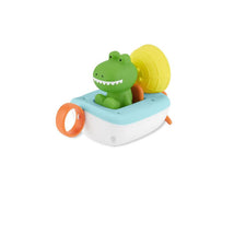 Skip Hop - Baby Bath Toy Croc The Boat 3-Piece Set, Zoo Image 1