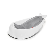 Skip Hop - Baby Bath Tub, 3-Stage Smart Sling Tub, Moby, White & Moby Baby Bath Essential Set, Grey  Image 2