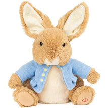 Spin Master - GUND Beatrix Potter Peter Rabbit Peek-a-Ears Animated Plush, Interactive Bunny, 11” Image 1