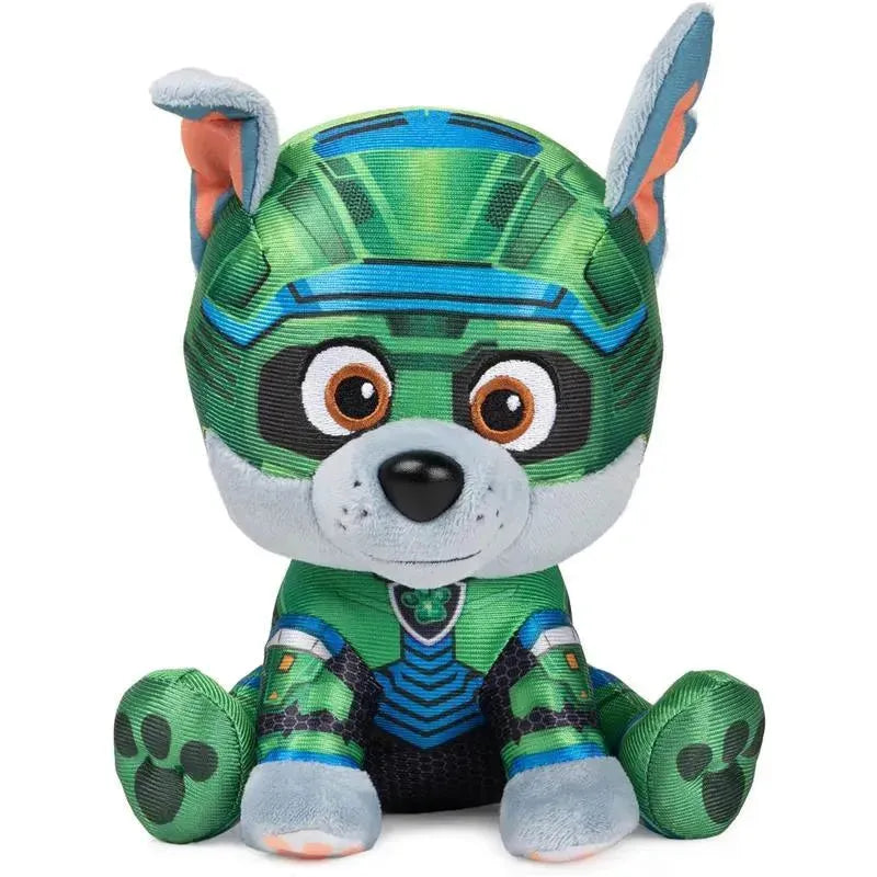 Spin Master - GUND PAW Patrol: The Mighty Movie Rocky Stuffed Animal,