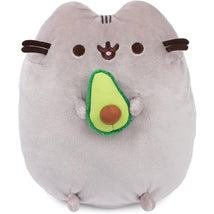 Spin Master - GUND Pusheen Snackable Avocado Plush, Stuffed Animal for Ages 8 and Up, 9.5”, Gray  Image 1
