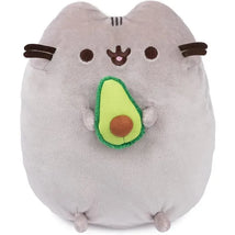 Spin Master - GUND Pusheen Snackable Avocado Plush, Stuffed Animal for Ages 8 and Up, 9.5”, Gray Image 1