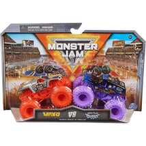 Spin Master - Monster Jam 2023 Diecast Truck 2-Pack Series 26, Max-D vs Son-uva Digger, Ages 3+ Image 1