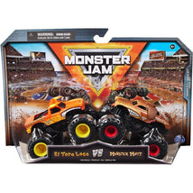 Spin Master - Monster Jam, Official El Toro Loco Vs. Monster Mutt Die-Cast Monster Trucks, Ages 3+ Image 1