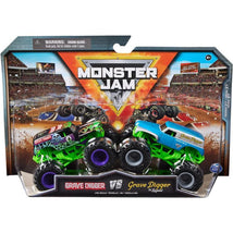 Spin Master - Monster Jam, Official Grave Digger Vs. Grave Digger Die-Cast Monster Trucks Image 1