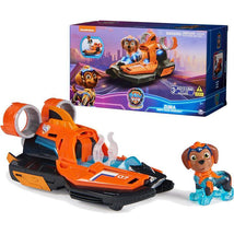 Spin Master - Paw Patrol: The Mighty Movie, Toy Jet Boat with Zuma, Lights and Sounds, Kids 3+ Image 1