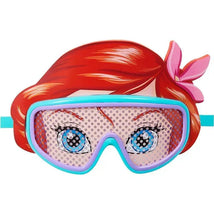 Spin Master - SwimWays Disney Princess Character Mask Kids Deluxe Swim Goggles, Ariel Image 1