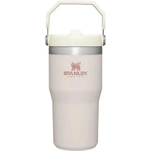 Stanley - 20Oz IceFlow Stainless Steel Tumbler with Straw, Rose Quartz Image 1