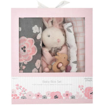 Stephen Joseph - Baby Box Set Charcoal Flower Image 1